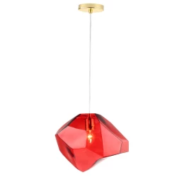 Больше о товаре Подвесной светильник Crystal Lux NUESTRO SP1 GOLD/RED