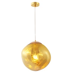 Больше о товаре Подвесной светильник Crystal Lux MALAGA SP1 D280 GOLD