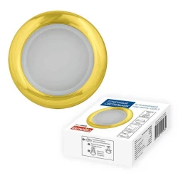 Больше о товаре Встраиваемый светильник Fametto Arno DLS-A201 GU5.3 IP44 Gold