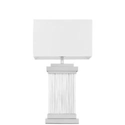 Больше о товаре Настольная лампа Lumina Deco Davos LDT 310 CHR+WT