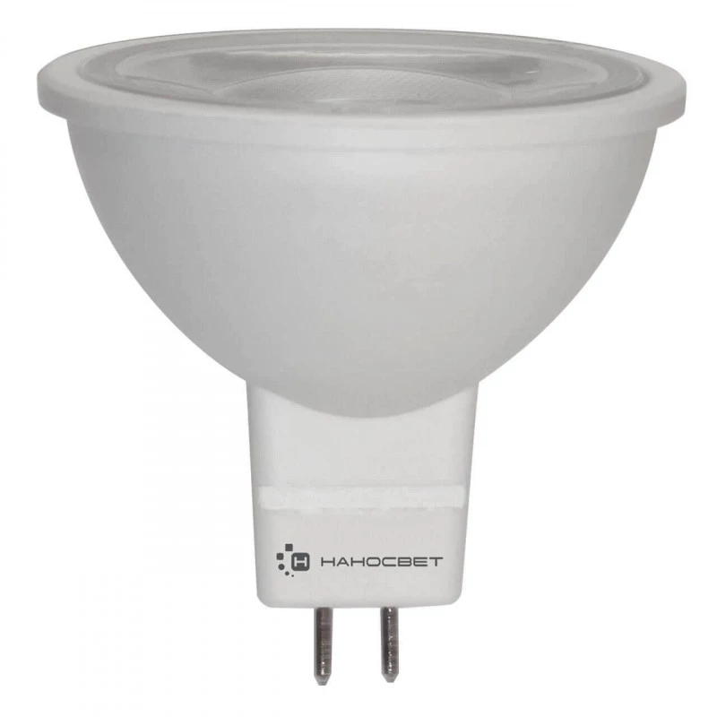 Лампа светодиодная Наносвет GU5.3 5W 2700K прозрачная LH-MR16-5/GU5.3/927 L276