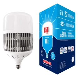 Больше о товаре Лампа LED сверхмощная Volpe E27 80W 4000K матовая LED-M80-80W/4000K/E27/FR/NR UL-00006795