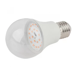 Больше о товаре Лампа светодиодная для растений ЭРА E27 11W 2150K прозрачная FITO-11W-Ra90-E27