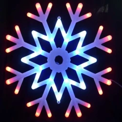 Больше о товаре Подвесной светодиодный светильник «Снежинка » (UL-00001403) Uniel ULD-H4040-048/DTA MULTI IP20 SNOWFLAKE