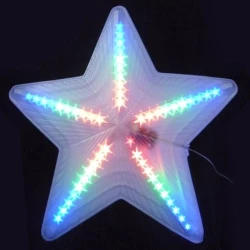 Больше о товаре Подвесной светодиодный светильник «Звезда » (UL-00001404) Uniel ULD-H4748-045/DTA MULTI IP20 STAR
