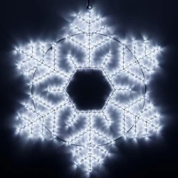 Больше о товаре Фигура Arlight ARD-Snowflake-M10-1000x900-576LED White 034258