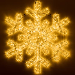 Больше о товаре Фигура Arlight ARD-Snowflake-M11-1250x1200-604LED Warm 034261