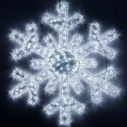 Больше о товаре Фигура Arlight ARD-Snowflake-M11-1250x1200-604LED White 034260